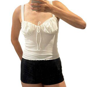 NWT Forever 21 Women's White Tank Top Size Small